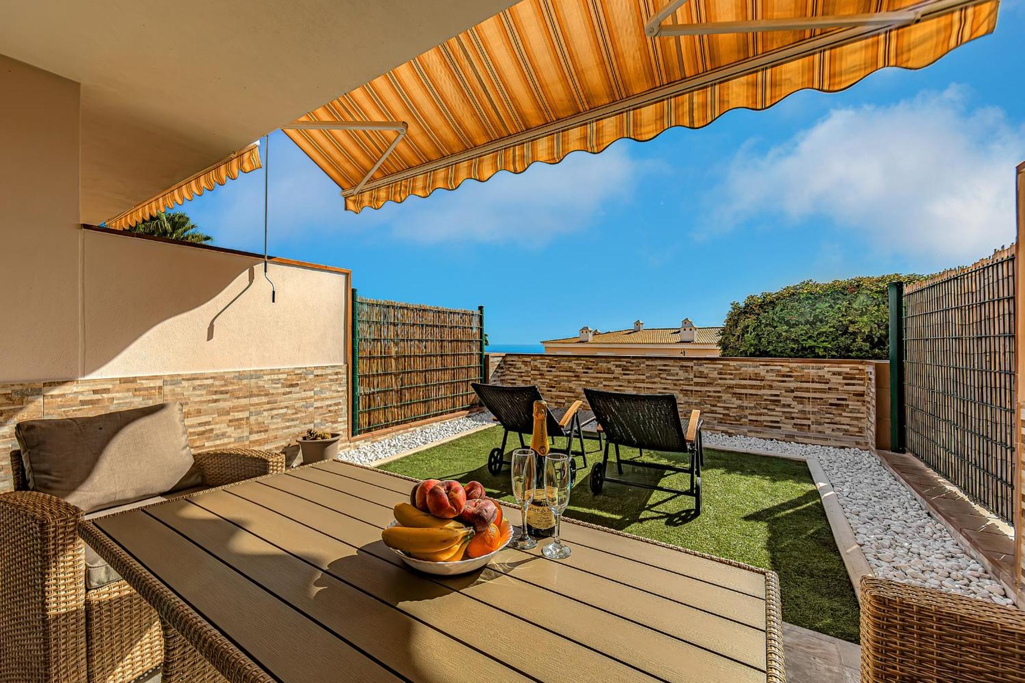 Spacious Ocean View Family Townhouse Puerto de Santiago  Ngoại thất bức ảnh