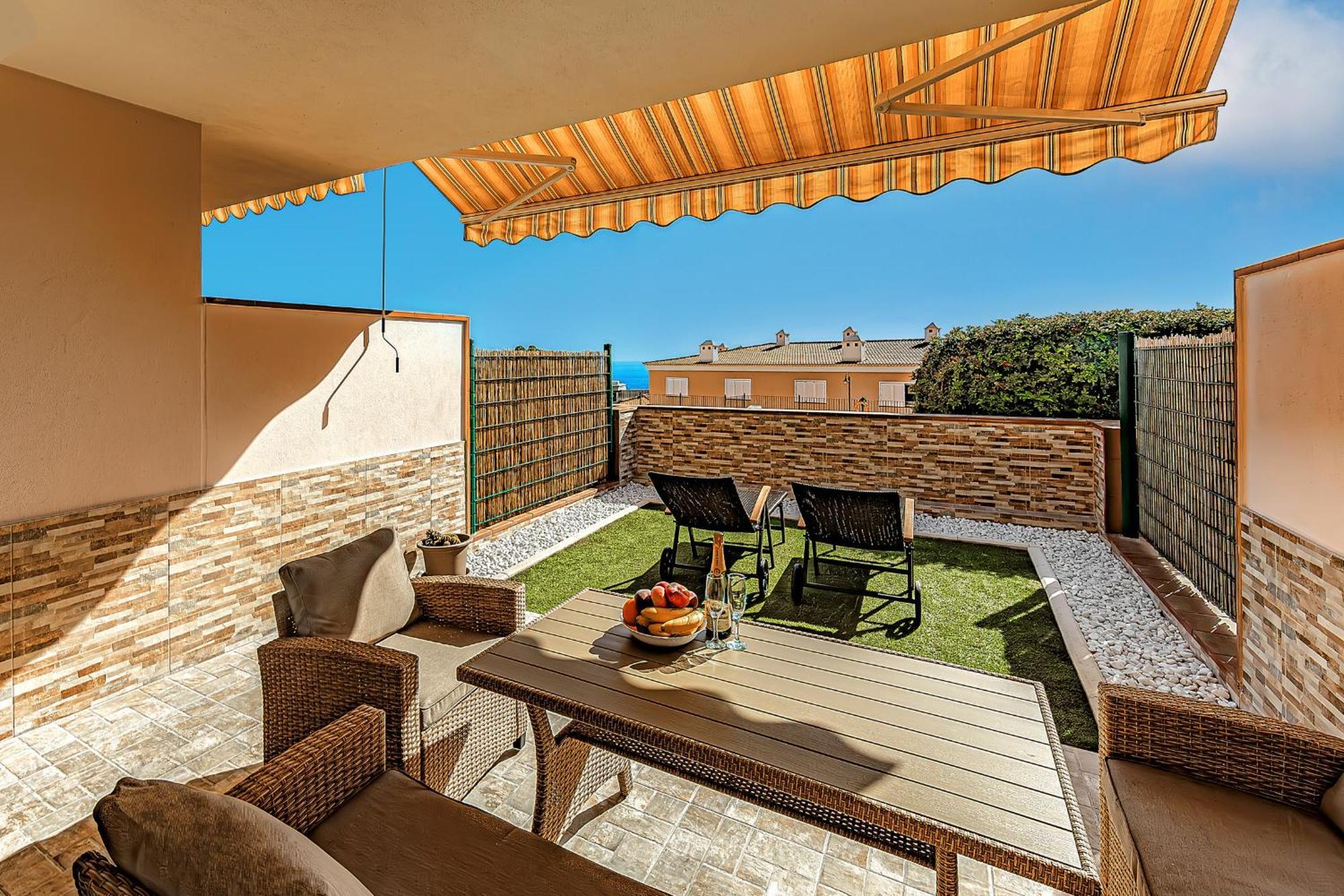 Spacious Ocean View Family Townhouse Puerto de Santiago  Ngoại thất bức ảnh